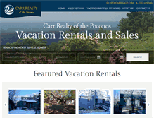 Tablet Screenshot of carrrealty.com